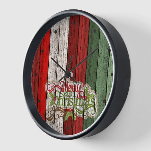 Dark Red Green Weathered Wooden Plantern Pattern (Hoek)