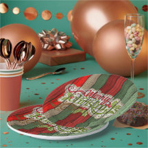 Dark Red Green Weathered Wooden Plantern Pattern