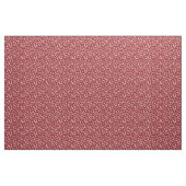 Dark Red Large Scale Florence Pattern Stof (Yard (91,4 cm))