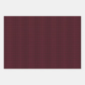 Dark Red Masculine Set Inpakpapier Vel (Voorkant)