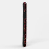 Dark Red Ruby Glitter Case-Mate iPhone Case (Achterkant/rechts)