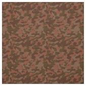 Dark red, Salmon and Olive camo abstract Stof (Swatch)