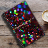 Dark Red Sparkling Journal Notitieboek