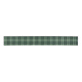 Dark Red Tartan Plaid Grosgrain Lint (Voorkant)