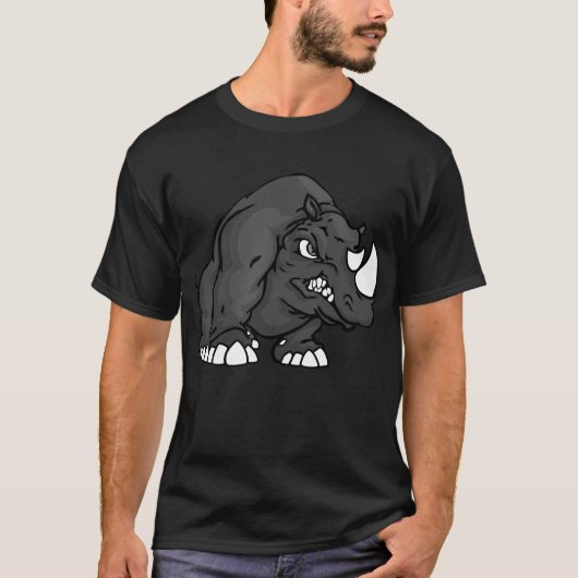 dark_rhino t-shirt (Voorkant)