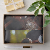 Dark Rider Steampunk Victoriaans Lady Decoupage Tissuepapier (Geschenk)