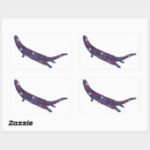 Dark River Otter Starscape Sticker (Vel)