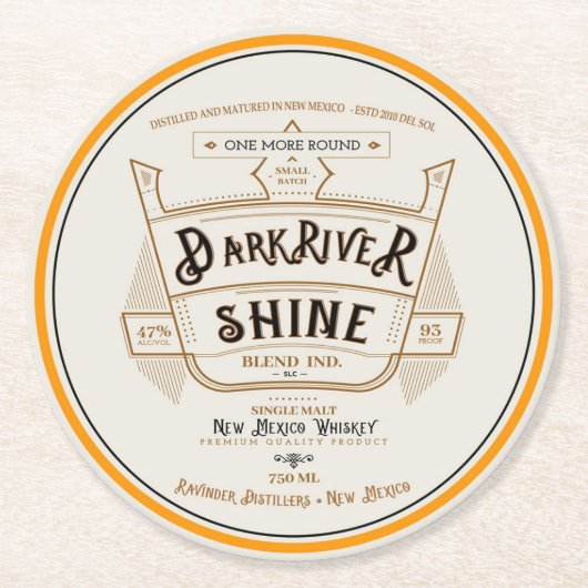Dark River Shine Sunshine Vicram Onderzetter (Voorkant)