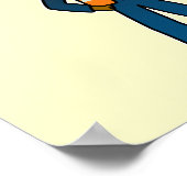 Dark Rocket Scientist Girl Poster (Hoek)