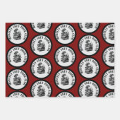 Dark Romance Bookish Wrapping Paper (Voorkant)