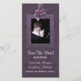 Dark Romance Bruiloft Save the Date