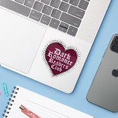 Dark Romance Lezersclub Sticker (Laptop met iPhone)