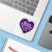 Dark Romance Lezersclub Sticker (Laptop met iPhone)