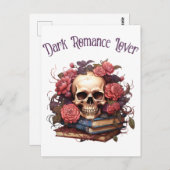 Dark Romance Lover Briefkaart (Voorkant / Achterkant)