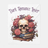 Dark Romance Lover Fleece Deken (Voorkant)