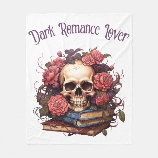 Dark Romance Lover Fleece Deken (Voorkant)