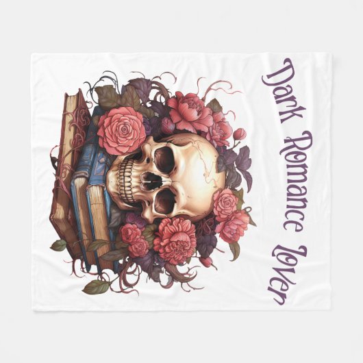 Dark Romance Lover Fleece Deken (Voorkant (Horizontaal))