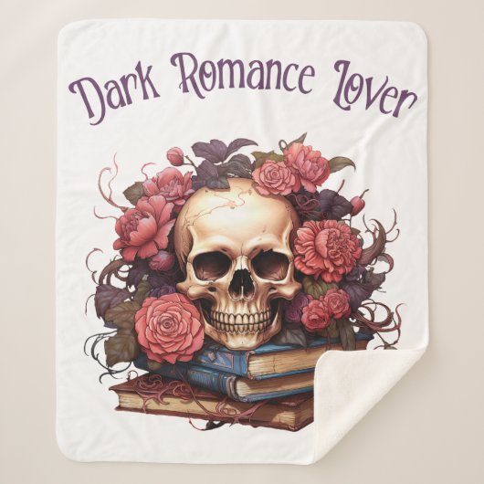Dark Romance Lover Sherpa Deken (Voorkant)