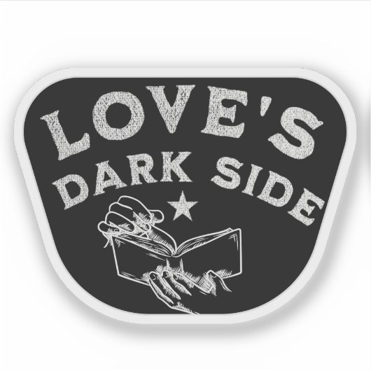 Dark Romance Reader Book Sticker (Voorkant)