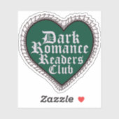 Dark Romance Readers Club Sticker (Vel)