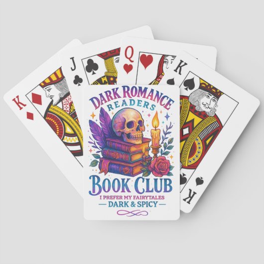 Dark Romance Readers... Pokerkaarten (Achterkant)