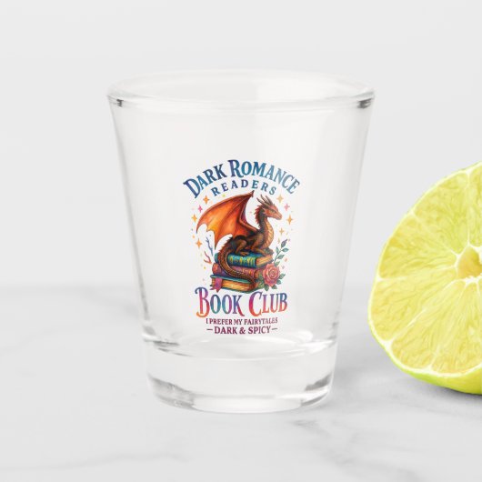 Dark Romance Readers... Shot Glas (Voorkant)