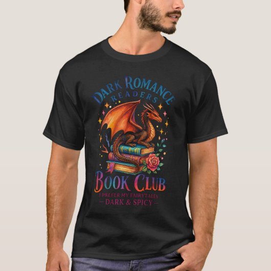 Dark Romance Readers... T-shirt (Voorkant)