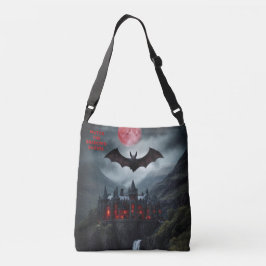 Dark Romance Vampire Book Club Voeg Naam Gift Crossbody Tas