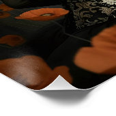  Dark Romantic Crow Motif Perfect Poster (Hoek)