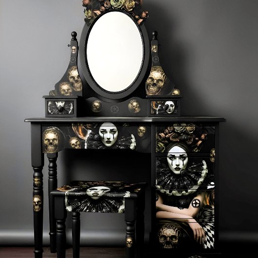     Dark Romantic Decoupage Designs  Tissuepapier