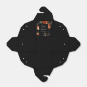 Dark Romantic Floral Rozen Dutch Master Wedding Bedankdoosjes (Uitgevouwen)