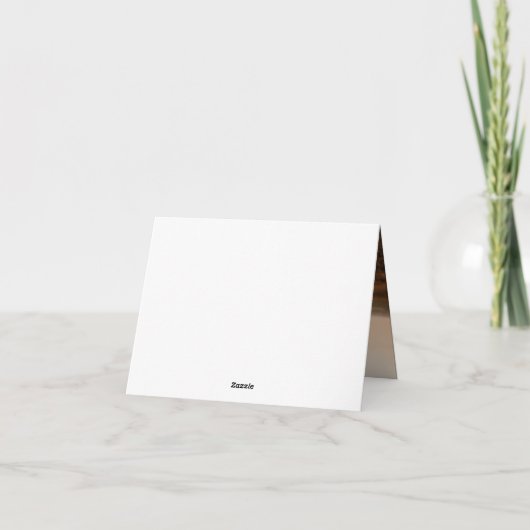 Dark Romantic Floral Rozen Dutch Master Wedding Bedankkaart (Achterkant)