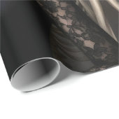 Dark Romantic Gothic Design Cadeaupapier (Rol Hoek)
