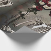 Dark Romantic Gothic Design Cadeaupapier (Hoek)