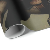 Dark Romantic Gothic Design Cadeaupapier (Rol Hoek)