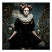 Dark Romantic Gothic Design Perfect Poster (Voorkant)