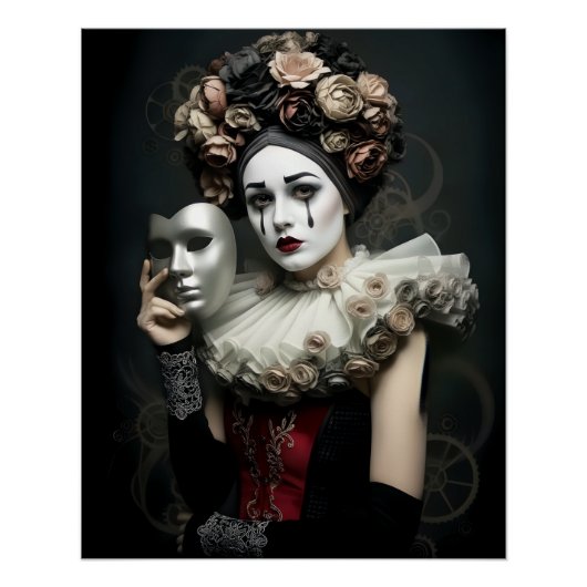 Dark Romantic Gothic Design Perfect Poster (Voorkant)