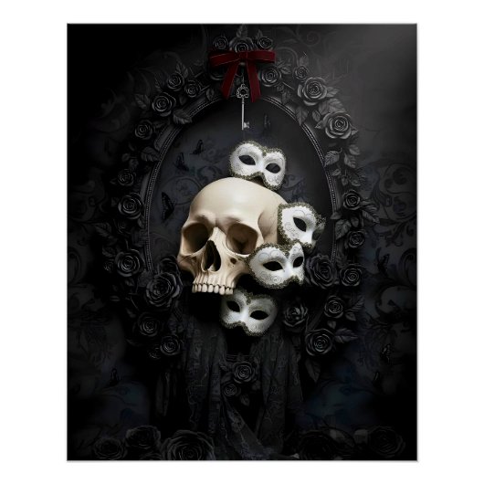 Dark Romantic Gothic Design Perfect Poster (Voorkant)
