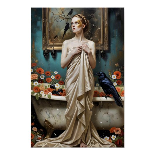 Dark Romantic Gothic Design Perfect Poster (Voorkant)