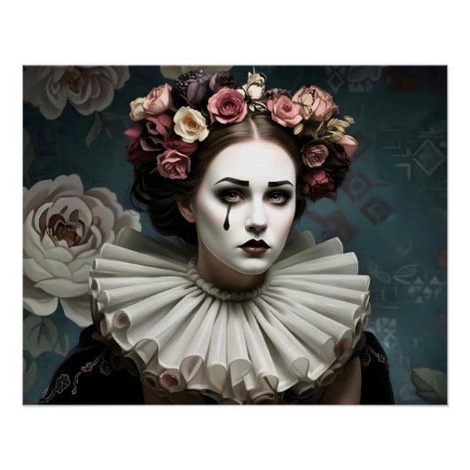 Dark Romantic Gothic Design Perfect Poster (Voorkant)