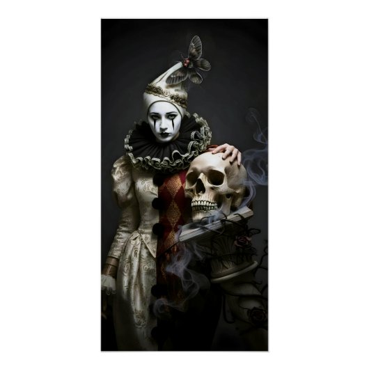 Dark Romantic Gothic Design Perfect Poster (Voorkant)