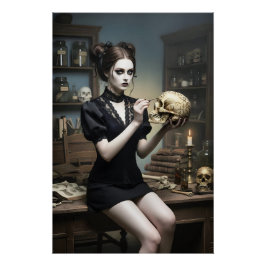 Dark Romantic Gothic Design Perfect Poster