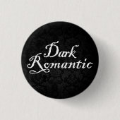 Dark Romantic Ronde Button 3,2 Cm (Voorkant)