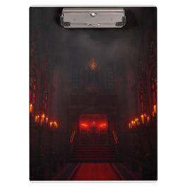 Dark Royal Halloween Gothic Design Klembord