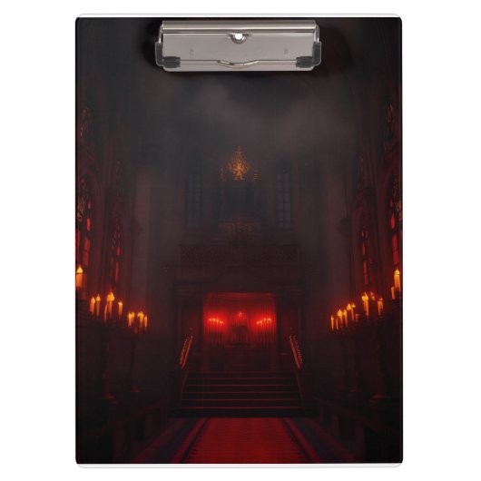 Dark Royal Halloween Gothic Design Klembord (Voorkant)
