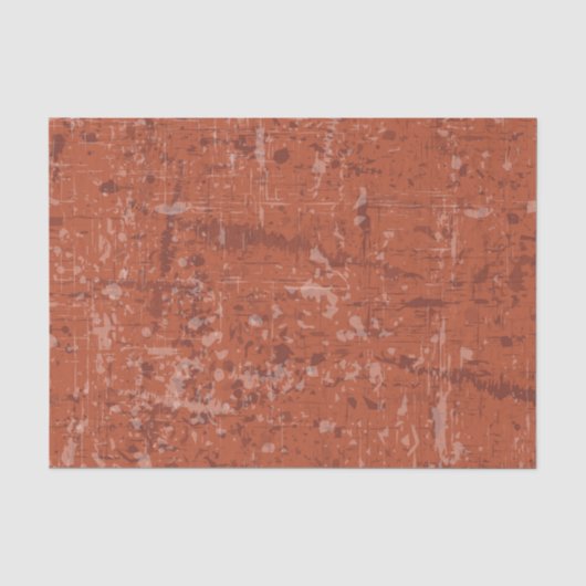Dark Rust Art Lover Abstract Artist Painter Tissuepapier (Voorkant)