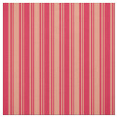 Dark Salmon en Crimson Lined Pattern Stof (Swatch)