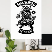 Dark Samurai Poster (Thuiskantoor)