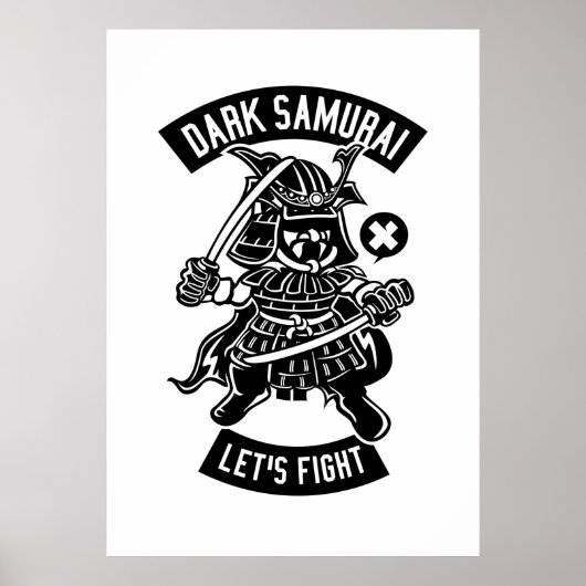 Dark Samurai Poster (Voorkant)