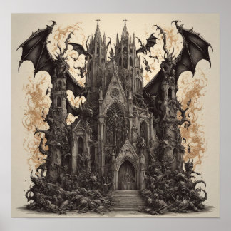 Dark Sanctum: Laat je metalen ziel los met gothic Poster